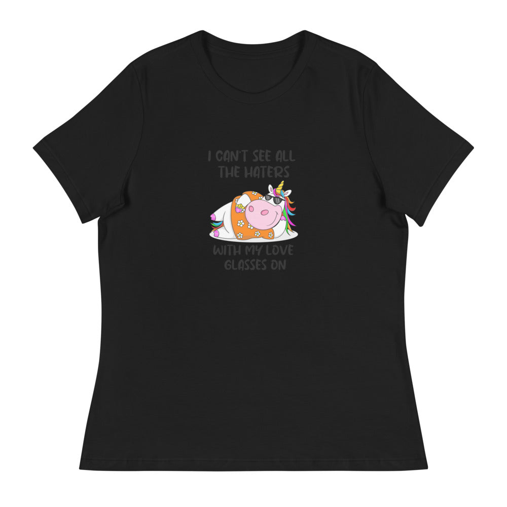 Women's Relaxed T-Shirt/Haters