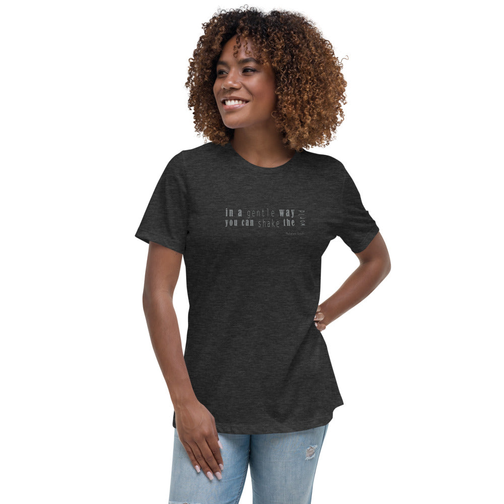 Women's Relaxed T-Shirt/In Gentle Way