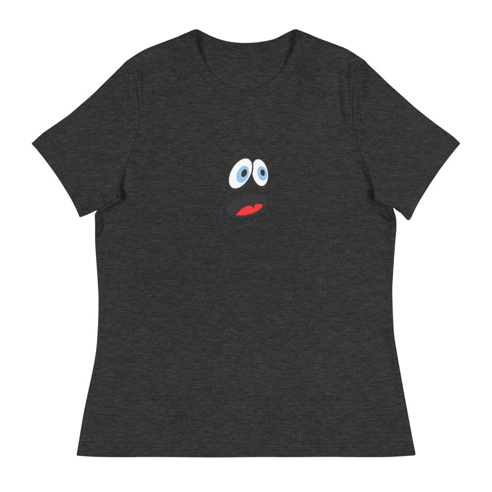 Γυναικεία Relaxed T-Shirt/Emoticons προσώπου 3