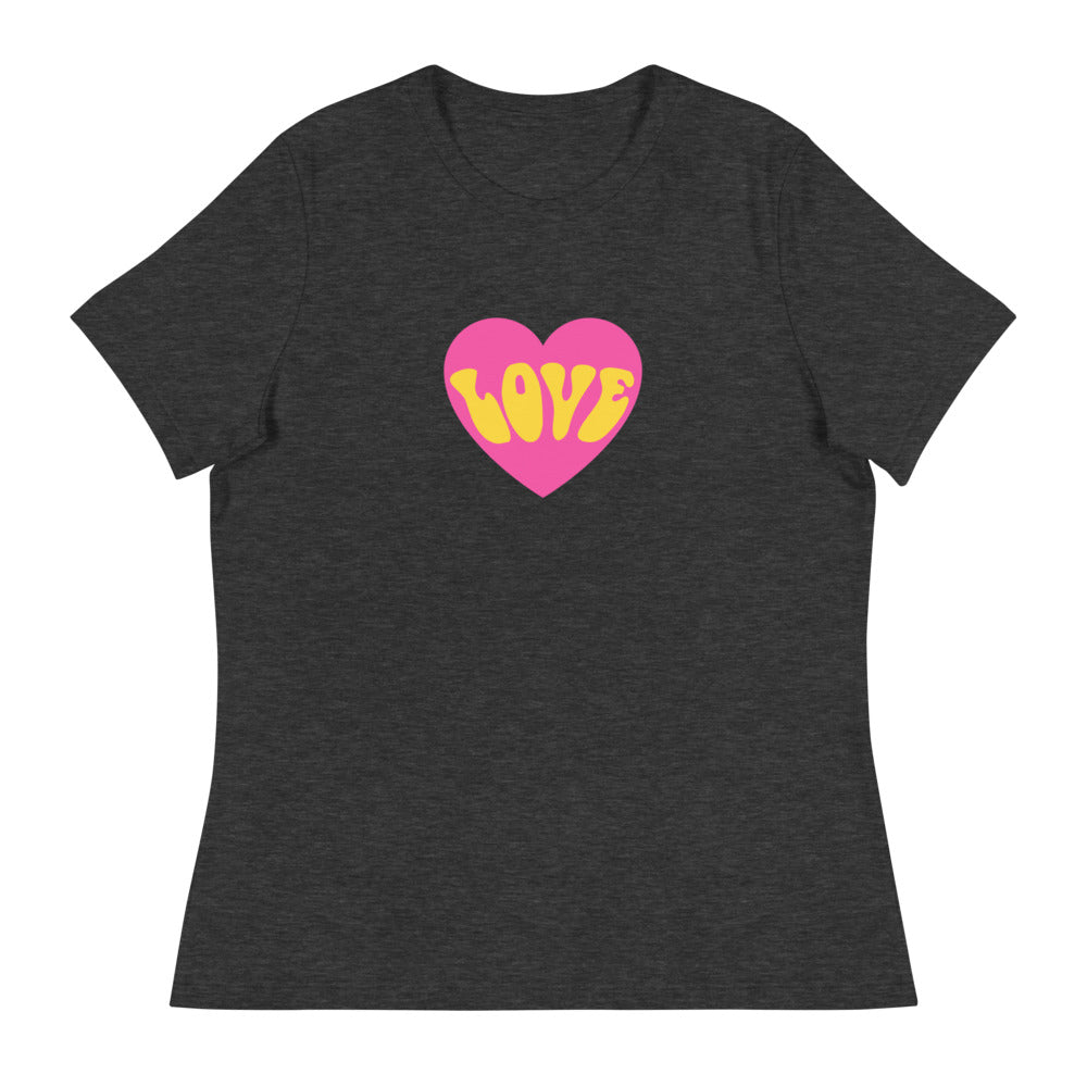 Women's Relaxed T-Shirt/Love