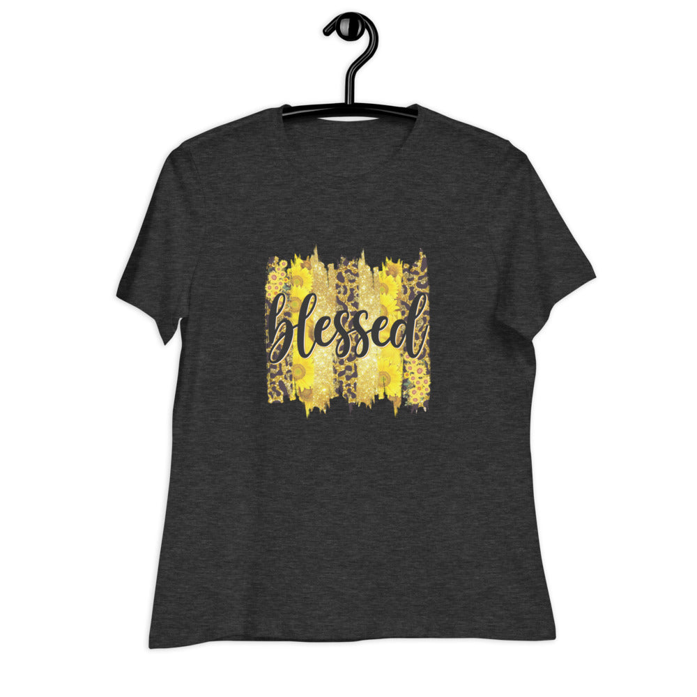 Women's Relaxed T-Shirt/Blessed