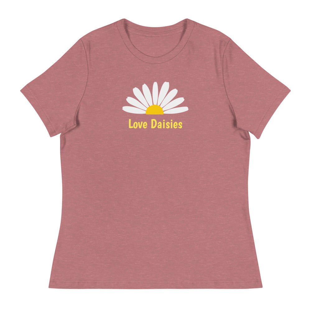 Women's Relaxed T-Shirt/Half Daisy