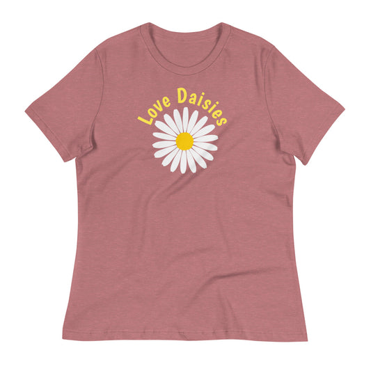 Women's Relaxed T-Shirt/Daisy