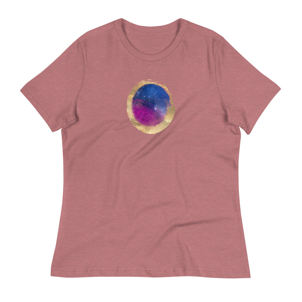 Women's Relaxed T-Shirt/Universe 2