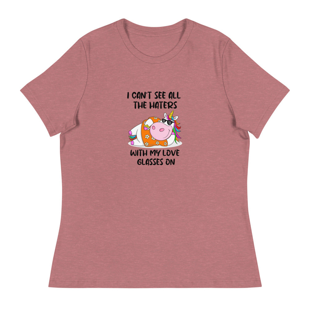 Women's Relaxed T-Shirt/Haters
