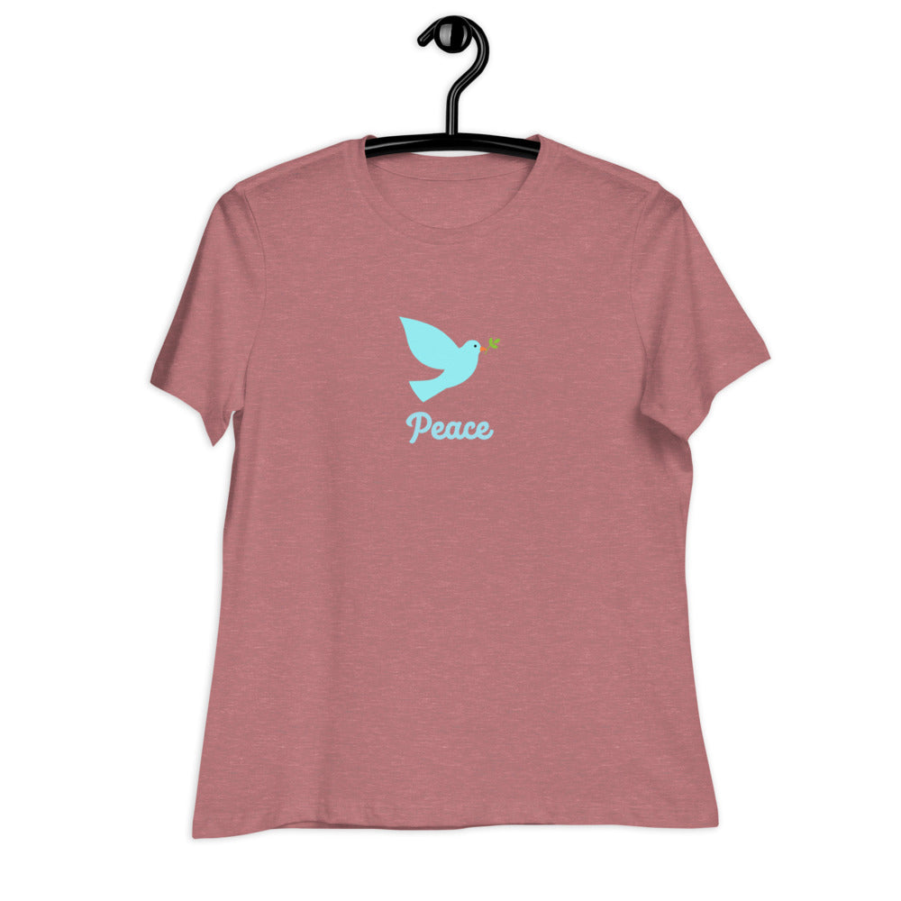 Women's Relaxed T-Shirt/Peace 2