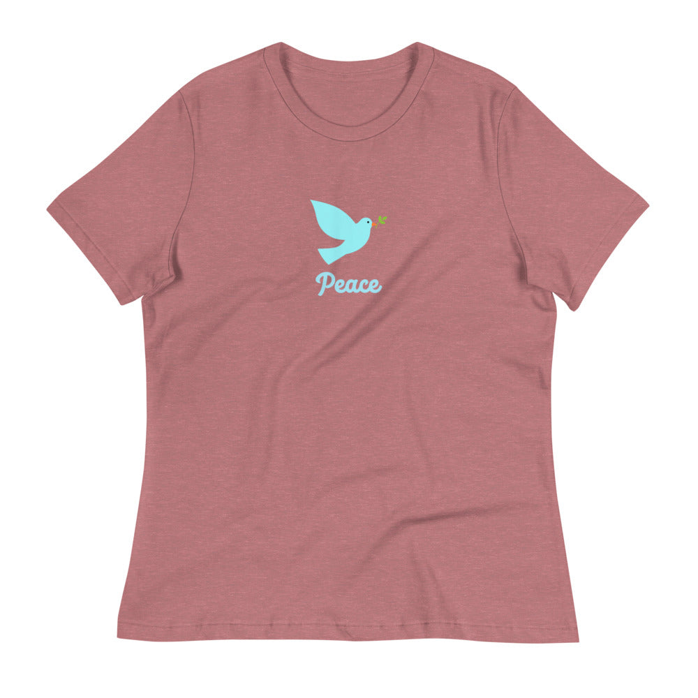 Women's Relaxed T-Shirt/Peace 2