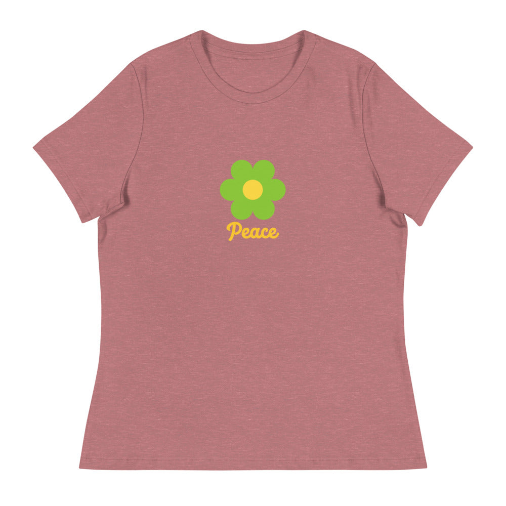 Women's Relaxed T-Shirt/Peace 4