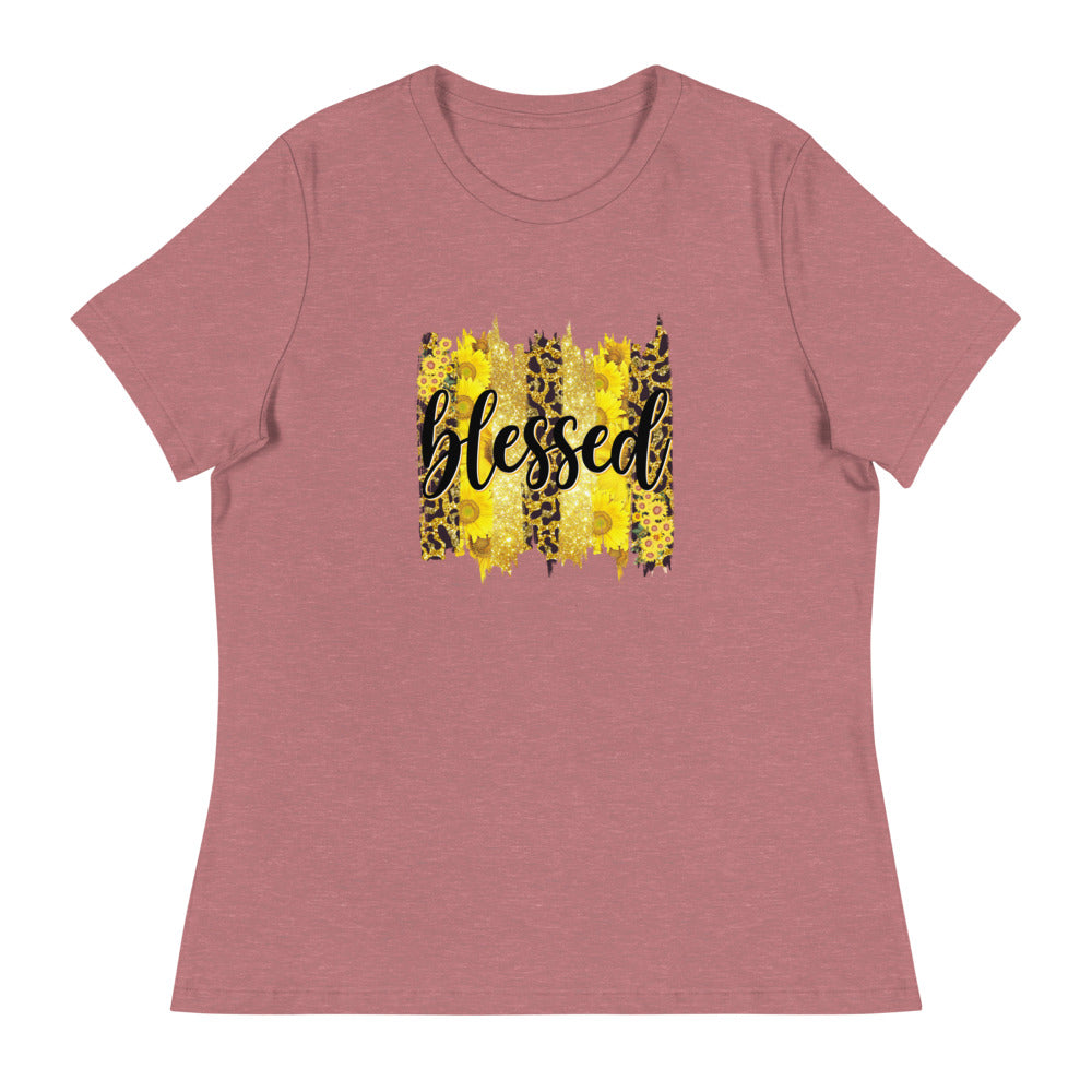 Women's Relaxed T-Shirt/Blessed