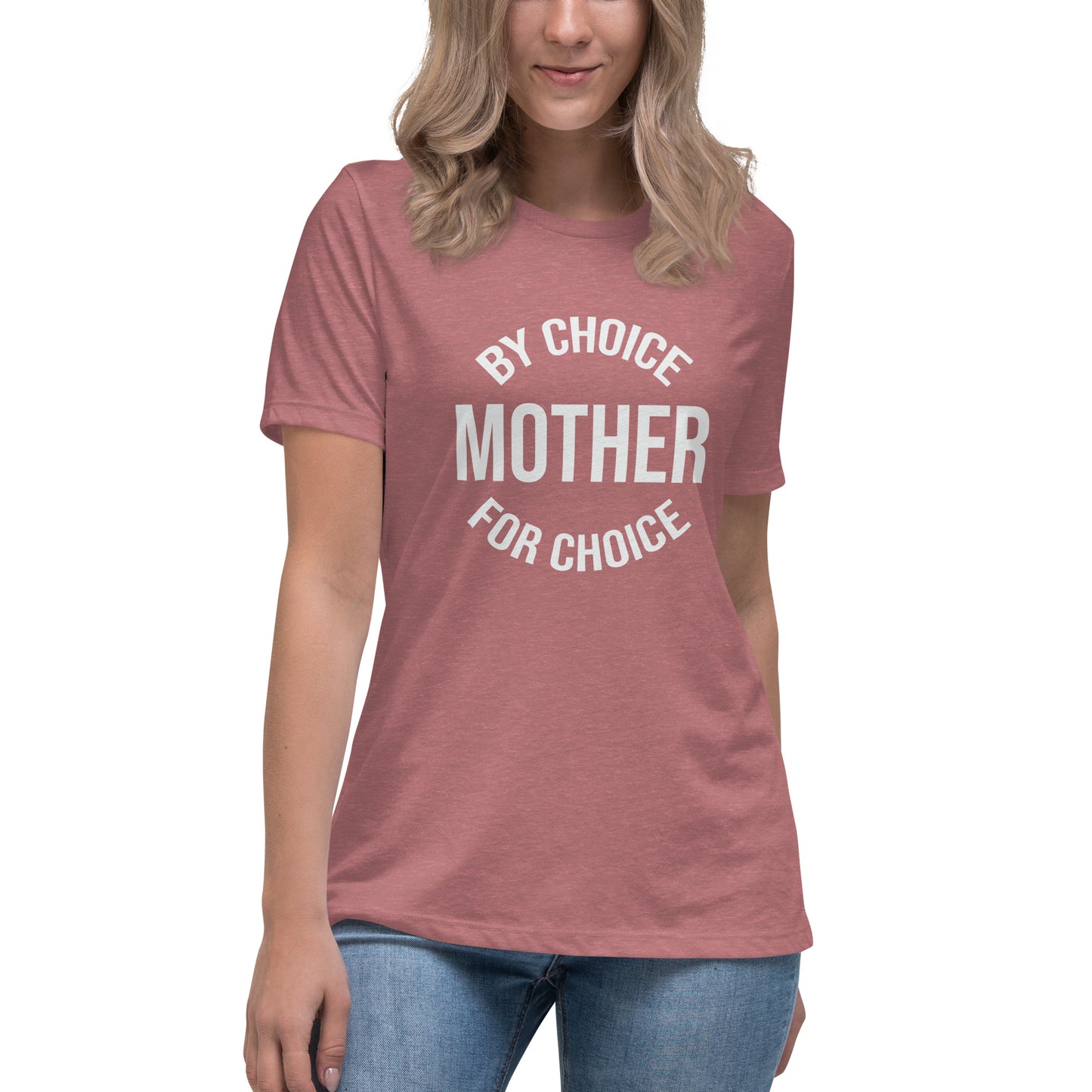 Entspanntes T-Shirt für Damen - Mutter nach Wahl