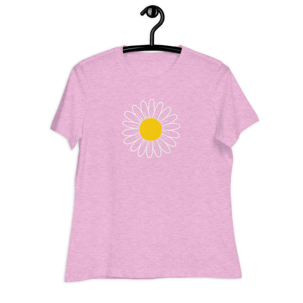 Women's Relaxed T-Shirt/Daisy 2