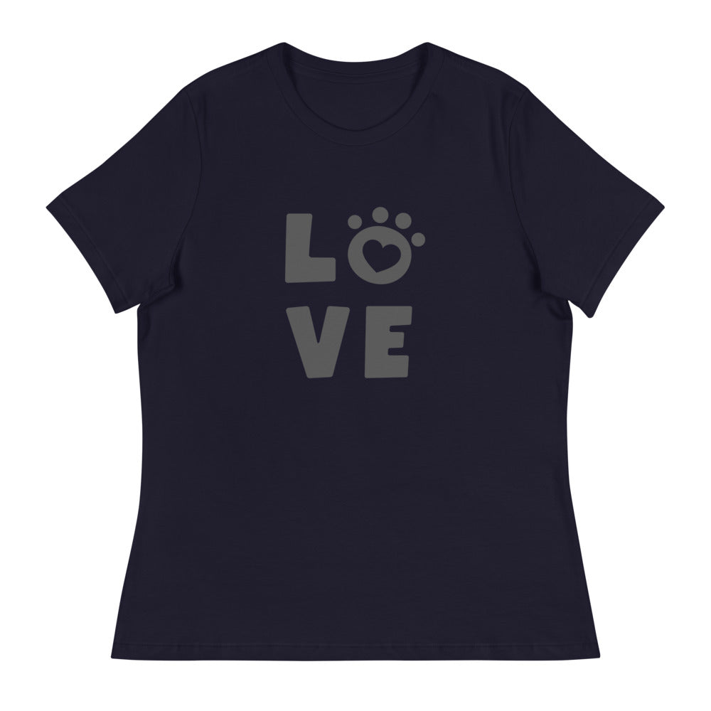 Γυναικείο μπλουζάκι χαλαρωτικό/Love Pets