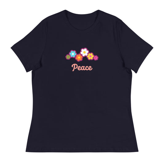 Women's Relaxed T-Shirt/Peace 1