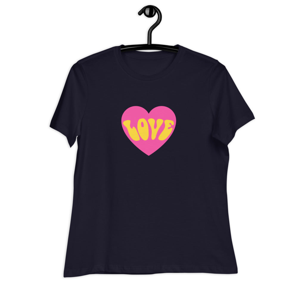 Women's Relaxed T-Shirt/Love