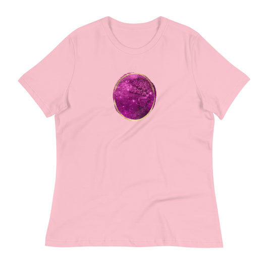 Entspanntes T-Shirt für Damen/Universum 3