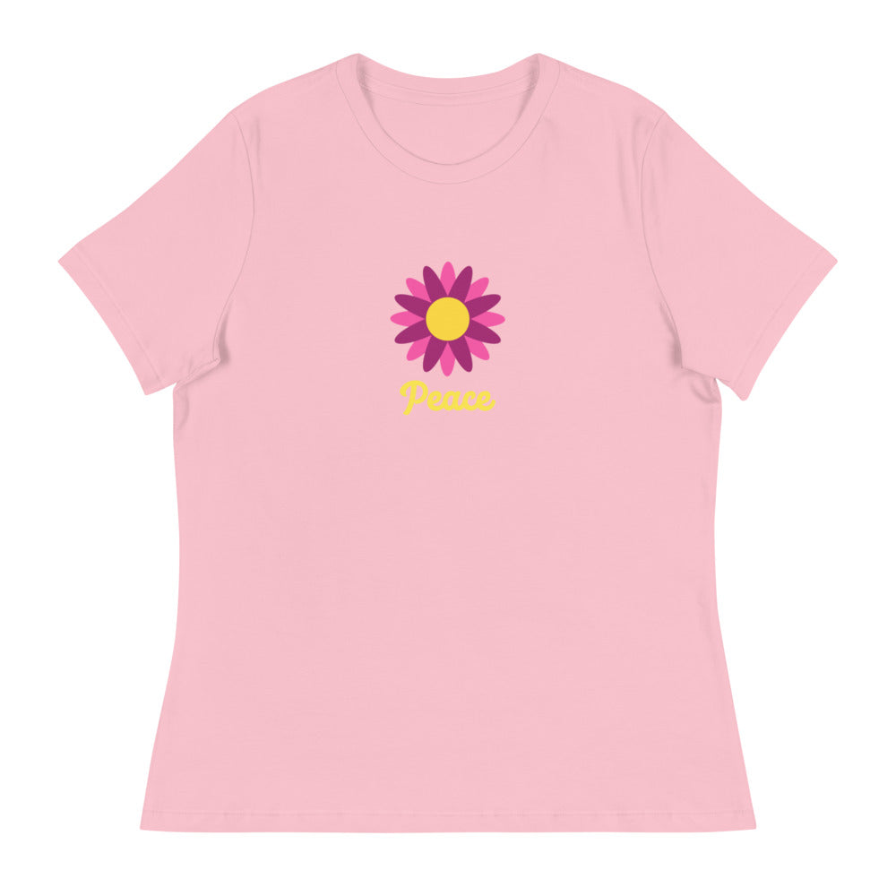 Women's Relaxed T-Shirt/Peace 5