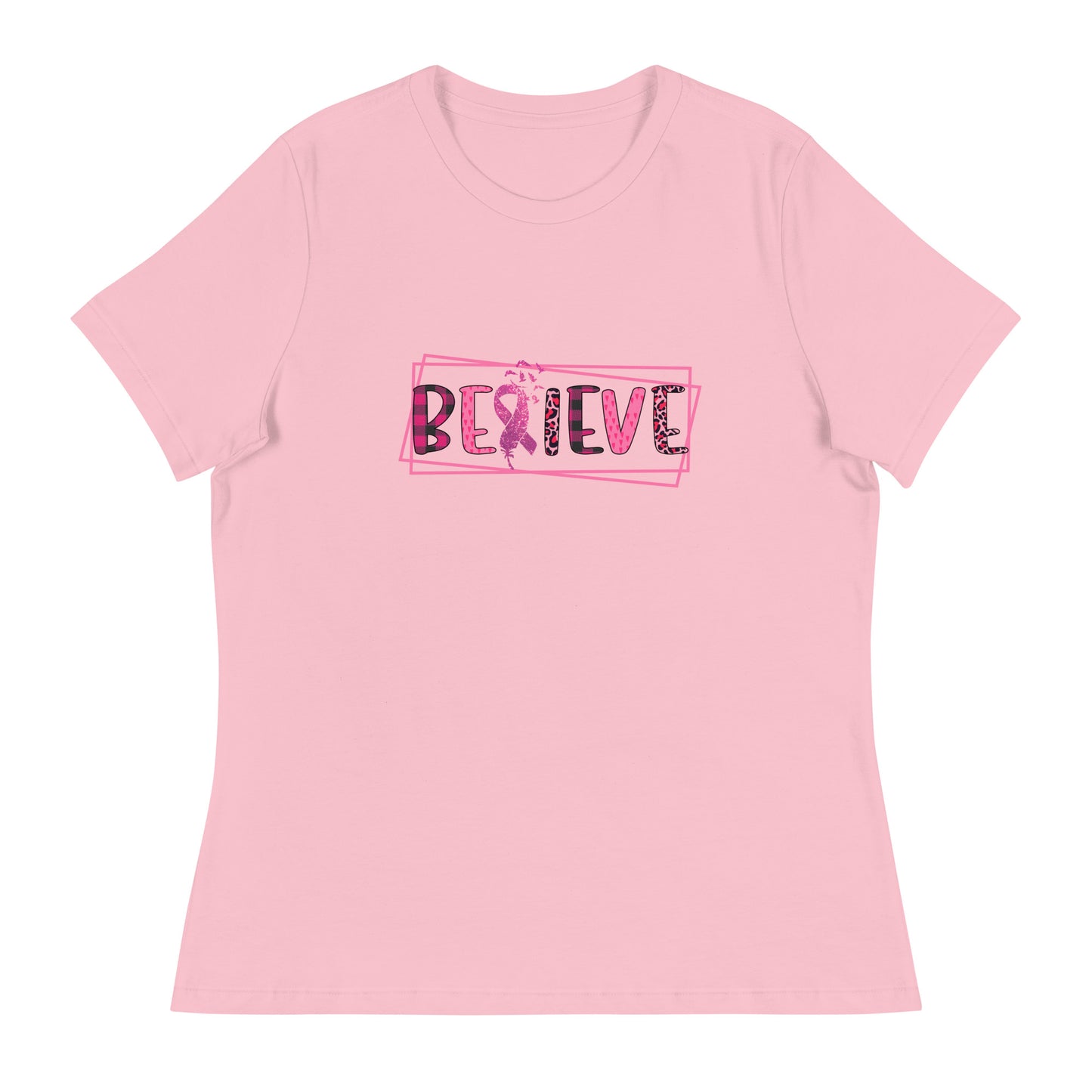 Women's Relaxed T-Shirt-Believe