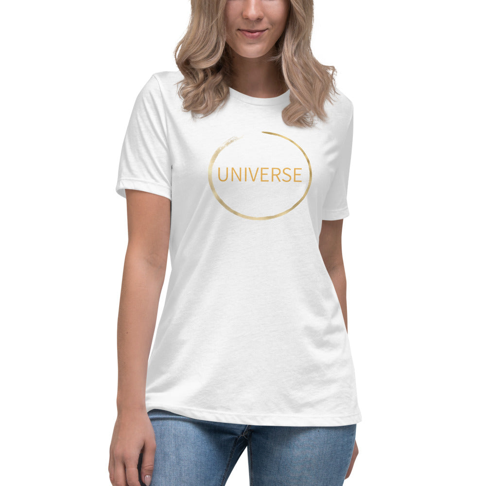 Women's Relaxed T-Shirt/Universe 4