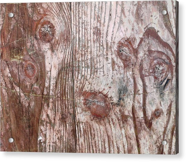 Wooden Surface - Acrylic Print